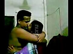 Indian chubby chest kissing
